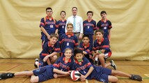 nic Boys Basketball Team group photo